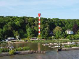 Hamburg und die Elbe foto