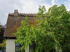 die kleine stadt arnis an der schlei foto