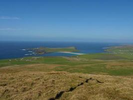 die Shetlandinseln in Schottland foto