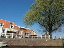 die stadt haarlem in den niederlanden foto