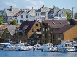 haugesund stadt in norwegen foto