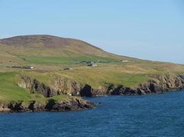 die Sheltand-Insel in Schottland foto