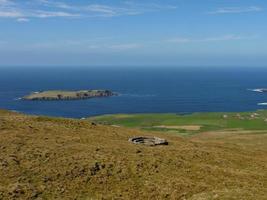 die Shetlandinseln in Schottland foto