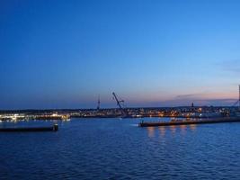 Hamburg und die Elbe foto