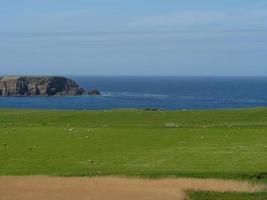 Lerwick City auf den Shetlandinseln foto