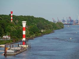 Hamburg und die Elbe foto