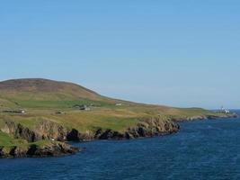 die Sheltand-Insel in Schottland foto