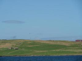 Lerwick City und die Shetlandinseln foto