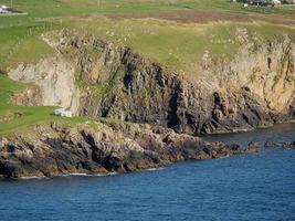 die Sheltand-Insel in Schottland foto