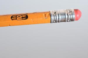 Nummer zwei Bleistift foto