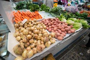 Marktstand für Gemüse