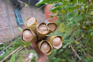 jumbrek traditionelles typisches essen aus lamongan indonesien foto