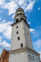 Nevyanskaya Schiefer Turm, ein historisches Denkmal aus dem 18. Jahrhundert foto