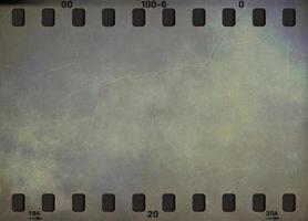 35 mm alter Film Film Mockup Frame Hintergrund. foto