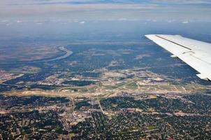 st. Louis Flughafen aus der Luft foto