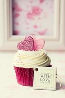 Valentinstag Cupcake foto