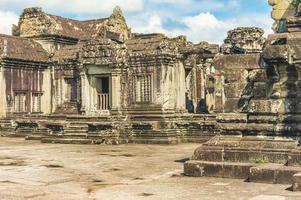 Antiker Tempelkomplex Angkor Wat foto