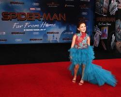 los angeles jun 26 - lexi rabe at the spider man far from home premiere im tcl chinese theater imax am 26. juni 2019 in los angeles, ca foto