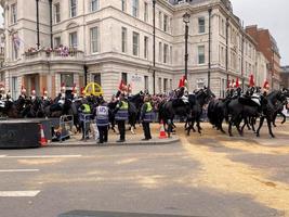 london in großbritannien im juni 2022. ein blick auf die platin-jubiläumsparade in london foto