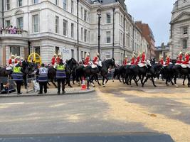 london in großbritannien im juni 2022. ein blick auf die platin-jubiläumsparade in london foto