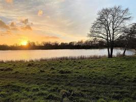 ein blick auf hanmer mere in nordwales foto