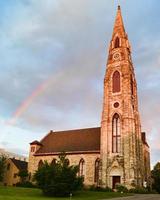 Goshen, New Yorker Regenbogen foto