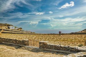 Ano Meria Dorf auf der Insel Folegandros foto