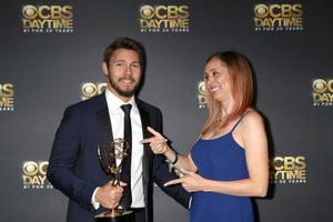 los angeles 30. april - scott clifton, nicole lampon bei der cbs daytime emmy after party im pasadena conferene center am 30. april 2017 in pasadena, ca foto