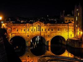 HDR Pulteney Bridge im Bad foto