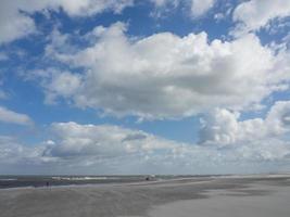 die insel spiekeroog in deutschland foto