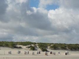 die insel spiekeroog in deutschland foto