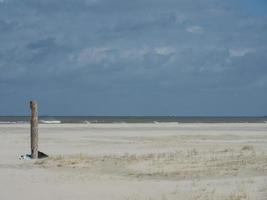 die insel spiekeroog in deutschland foto