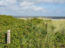 die insel spiekeroog in deutschland foto