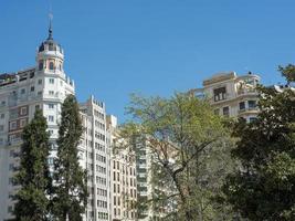 die Stadt Madrid in Spanien foto