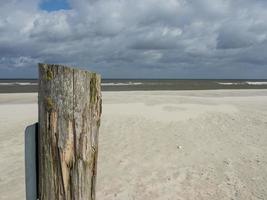 die insel spiekeroog in deutschland foto