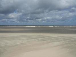 die insel spiekeroog in deutschland foto