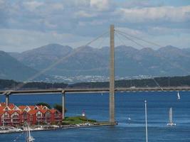 Stavanger-Stadt in Norwegen foto