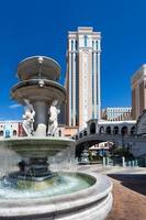 Las Vegas, Nevada, USA, 2010. Venezianisches Hotel und Casino in Las Vegas foto