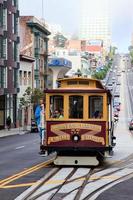 San Francisco, Kalifornien, USA, 2010. Seilbahn von San Francisco foto