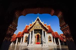 Wat Benjaminamophit in Bangkok foto