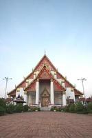 wihan mongkhon bophit in der ayutthaya provinz von thailand