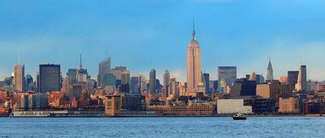 Innenstadt von Manhattan Skyline foto