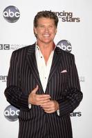 los angeles, 1. nov. - david hasselhoff kommt am 1. november 2010 zur dance with the stars 200th show party im boulevard3 in los angeles, ca foto