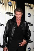 los angeles, 20. sep - david hasselhoff bei der premiere der 11. staffel von dance with the stars in cbs tv city am 20. september 2010 in los angeles, ca foto