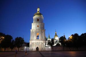 kathedrale der heiligen sophia in kiew, ukraine foto