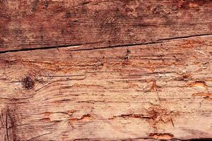 Holzstruktur mit Kratzern und Rissen. es kann als Hintergrund verwendet werden foto