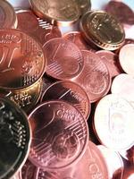 Geldmünzen - Euro und Cent