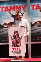 los angeles, 2. juli - ben falcone bei der melissa mccarthy hand- und fußabdruckzeremonie im tcl chinese theater am 2. juli 2014 in los angeles, ca foto