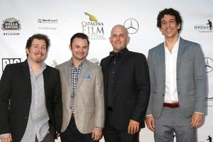 los angeles, 30.9. - anthony ciblasi, buz wallick, adam barder, mark bemesderfer beim catalina film festival, freitag im casino am 30. september 2016 in avalon, catalina island, ca foto