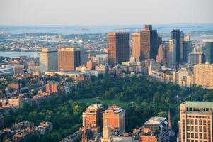 Boston Luftaufnahme foto